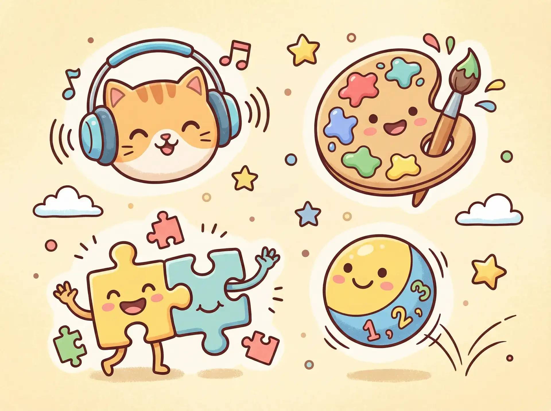 小朋友的手工作品 - 麻豆天美 果冻 星空国产 益智创作